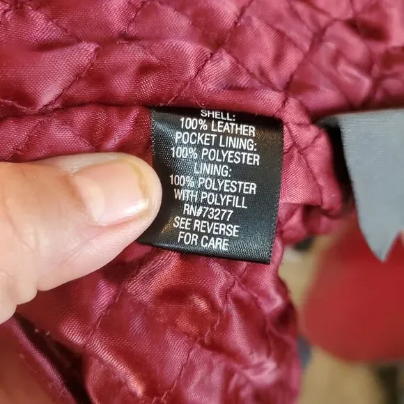 Croft & Barrow Women's Black 100% Leather Jacket/Coat W/ Belt - Size SMALL Lined - Picture 7 of 8